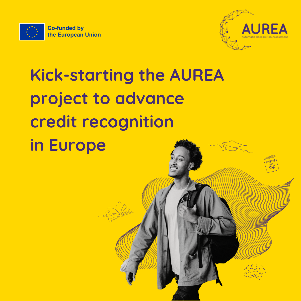 Poster announcing the launch of the project